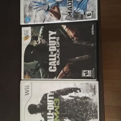 Nintendo Wii Games 