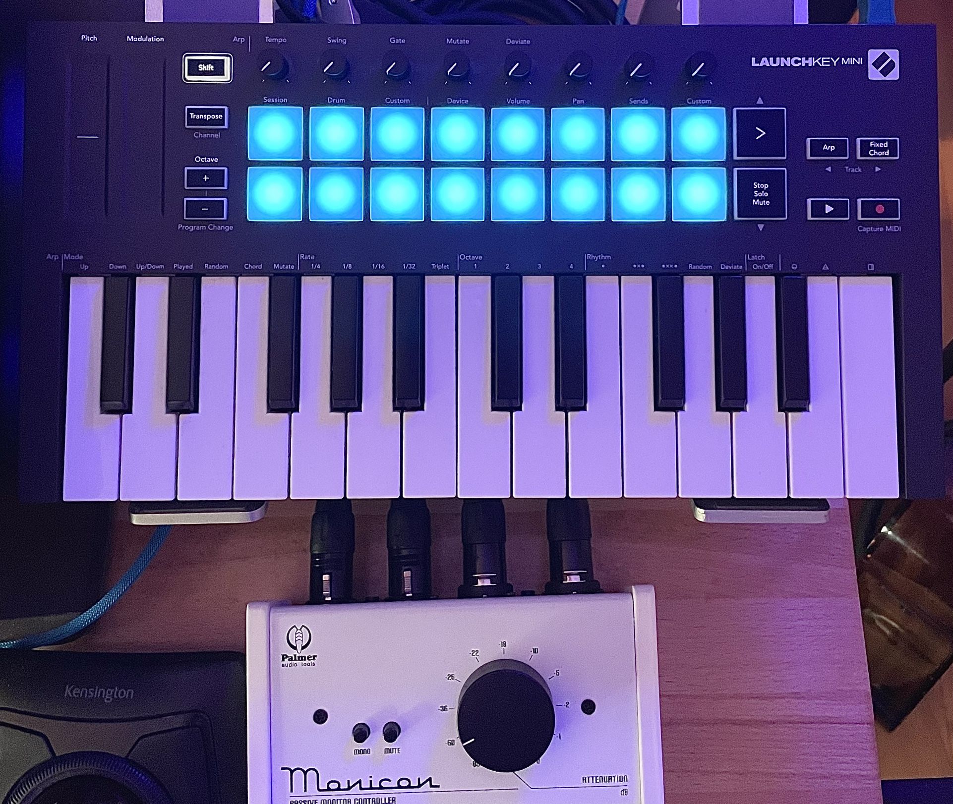 Novation Launchkey Mini Mk3 MIDI Keyboard (with Extras!) for Sale