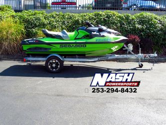 2020 Sea-Doo Rxt-X 300 Ibr & Sound System California Green And Black