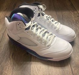 Air Jordan 5 Retro OG "Grape 2025" HQ7978-100 Men's Size 13