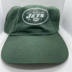 Vintage Reebok New York Jets Gridiron Classic Strapback Hat Cap