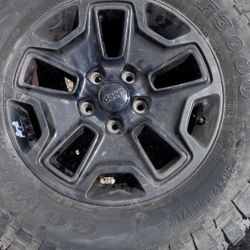 Jeep Black Rims