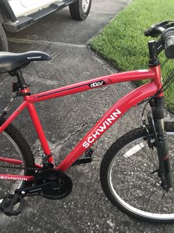 Schwinn Atlas red Shimano Revoshift 7 speed Bike for Sale in