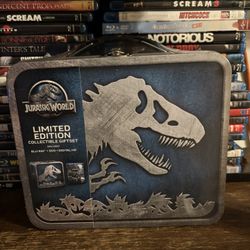 Jurassic World Limited Edition Collectible Gift Set Blu-ray 