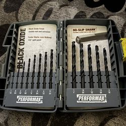 Performax Drill Bit Set 13pc 