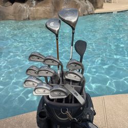 14PC MENS PING FULL GOLF CLUBS SET EVERYTHING YOU NEED $2200 NEW LOOK*