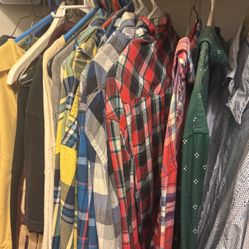 I Have Several Long Sleeve Button Up Shirts For Sale. Mixed With American Eagle And Aeropostale All Sizes Are XL And I Also Have Polos And Hoodies 