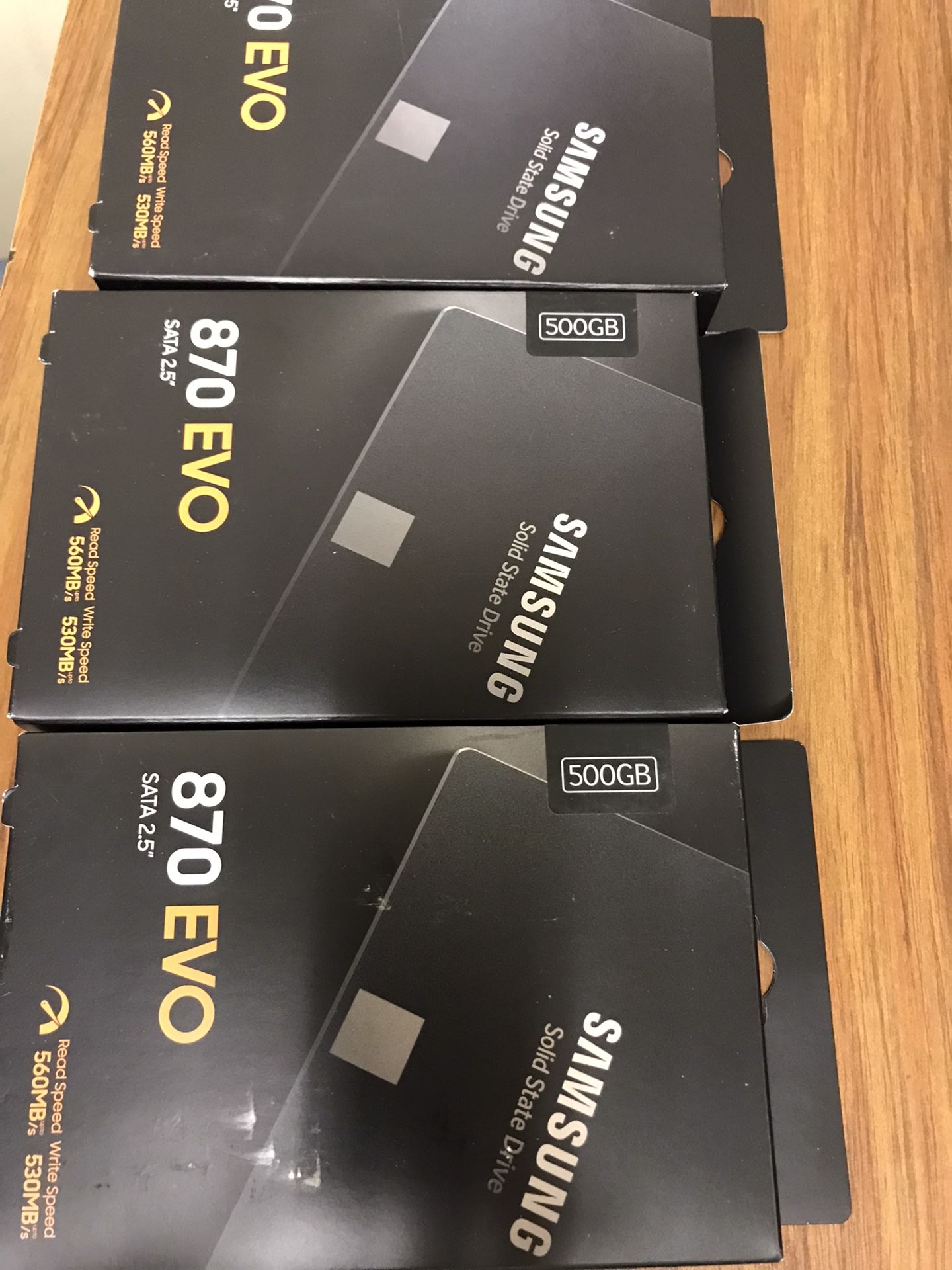 3 870 Evo Samsung Ssd 500 Gb Drives