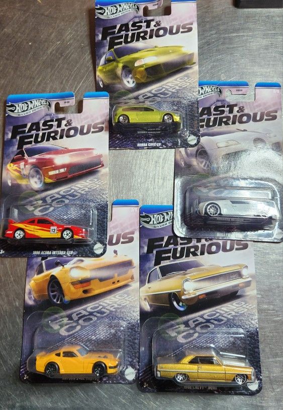 Fast & Furious 5 Car Set