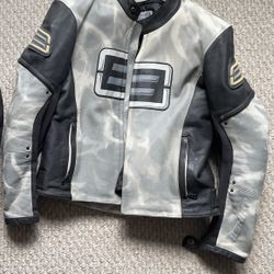 Men’s Medium SHIFT Leather Motorcycle Jacket