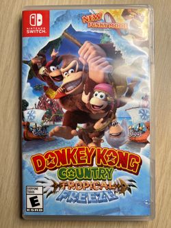 Donkey Kong country tropical freeze for Nintendo switch