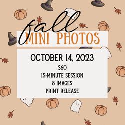 Fall Photo Minis!