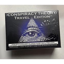2020 Internet Conspiracy Theory Trivia Travel Edition Board Game Sealed Neddy