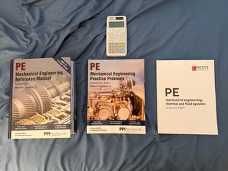 PE Mechanical Engineering book bundle