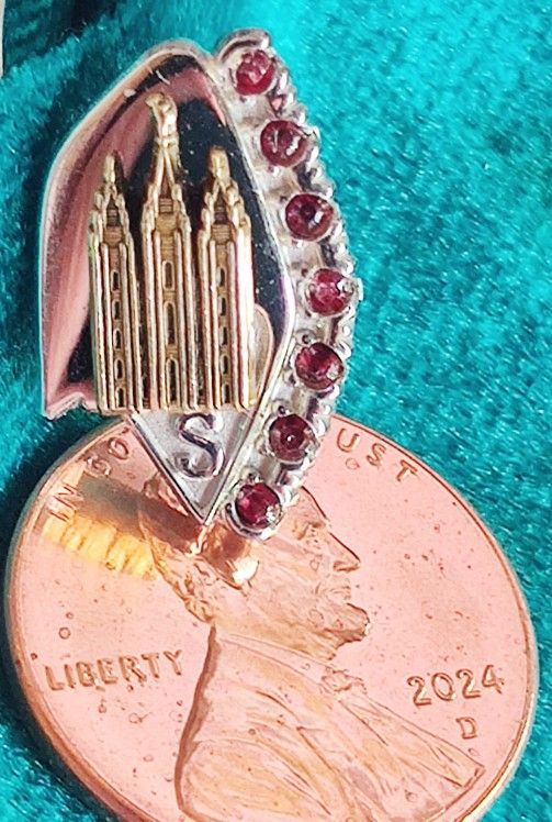 Vintage LDS Mormon Seminary Tie Tack 1970's