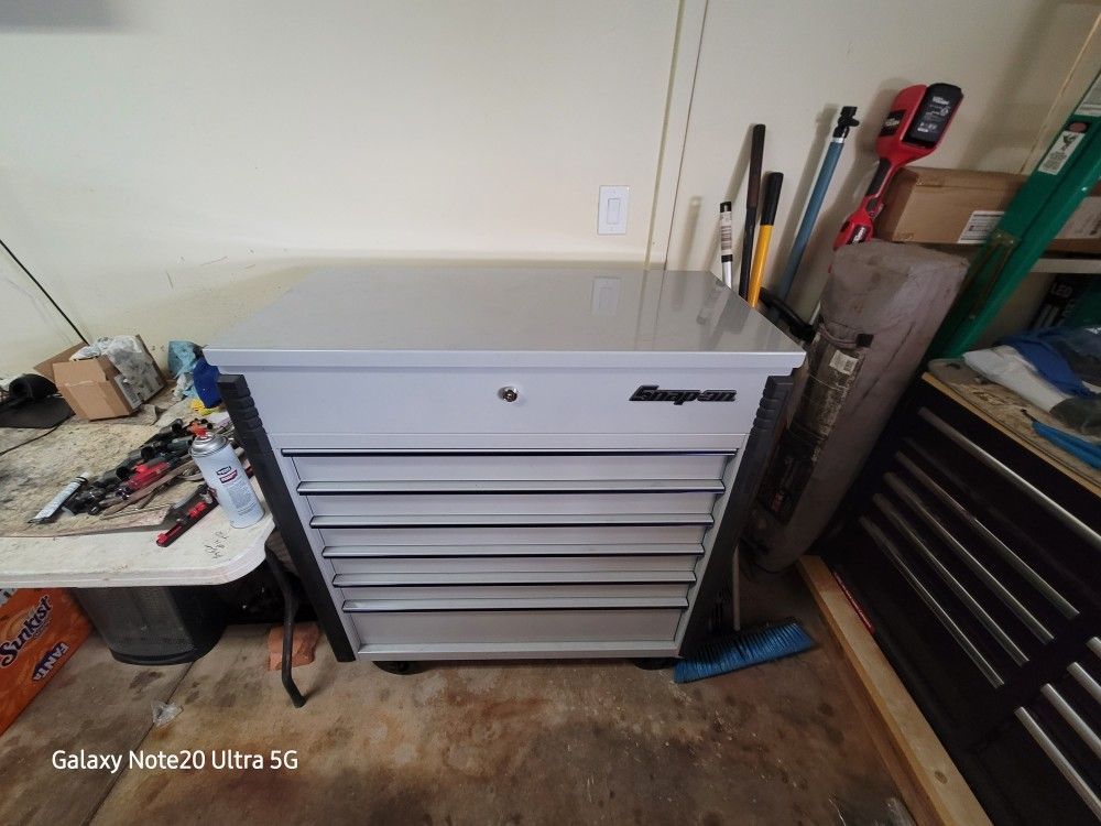 46inch Snap-On Arctic Gray Tool Cart