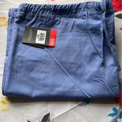 NWT Light Blue Large Dickies Scrub Pants