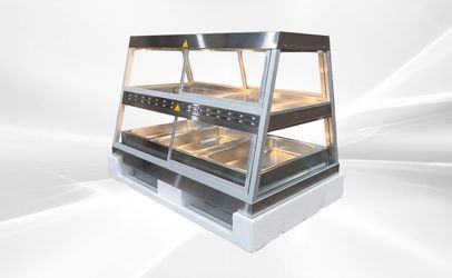 NSF Full Service Dual Shelf Merchandiser Warmer HWS-3PD