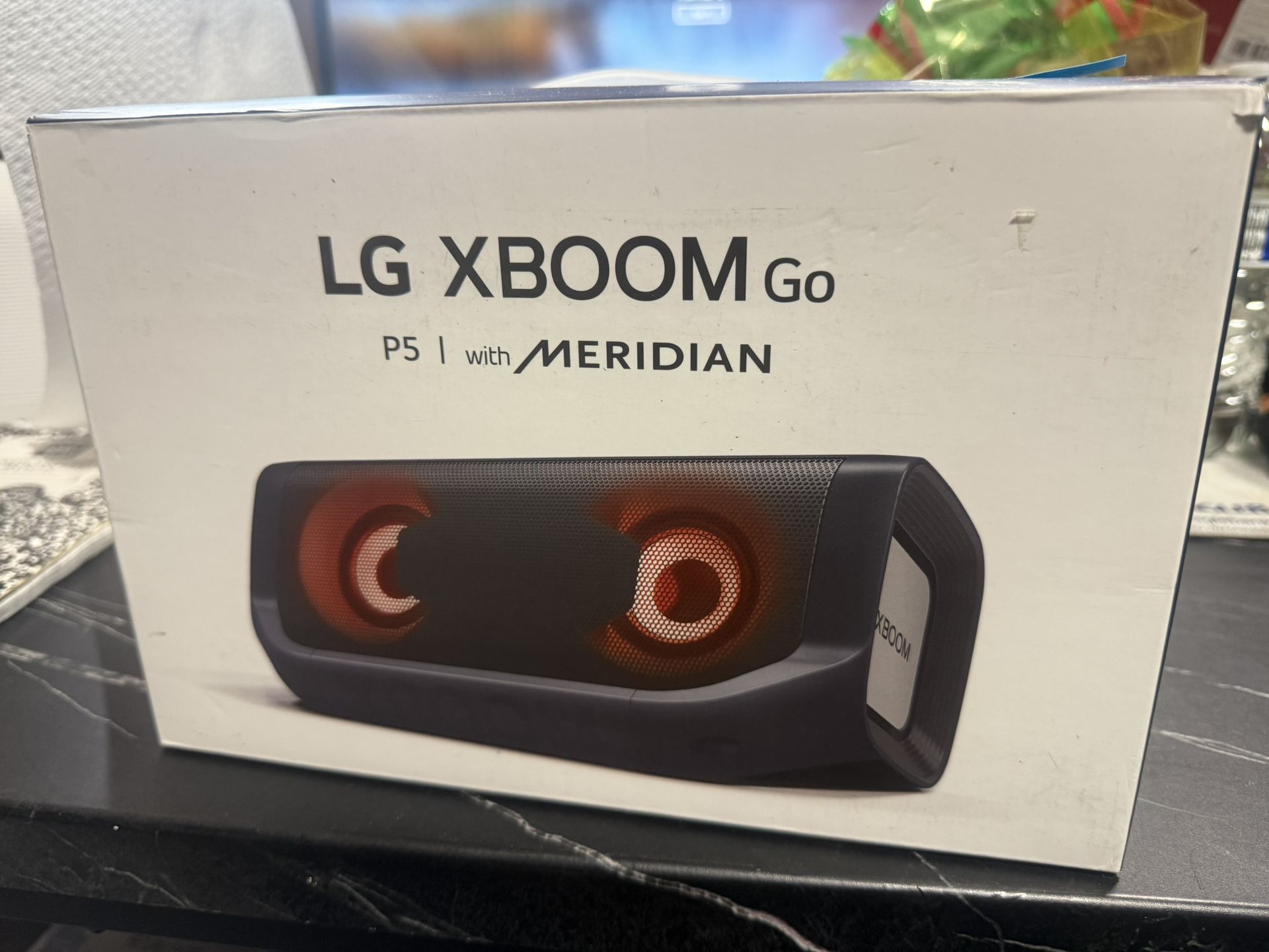 LG XBOOM Go P5 Portable Wireless Bluetooth Outdoor/Party Speaker - Black, Medium
