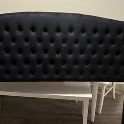 King Size Headboard Black