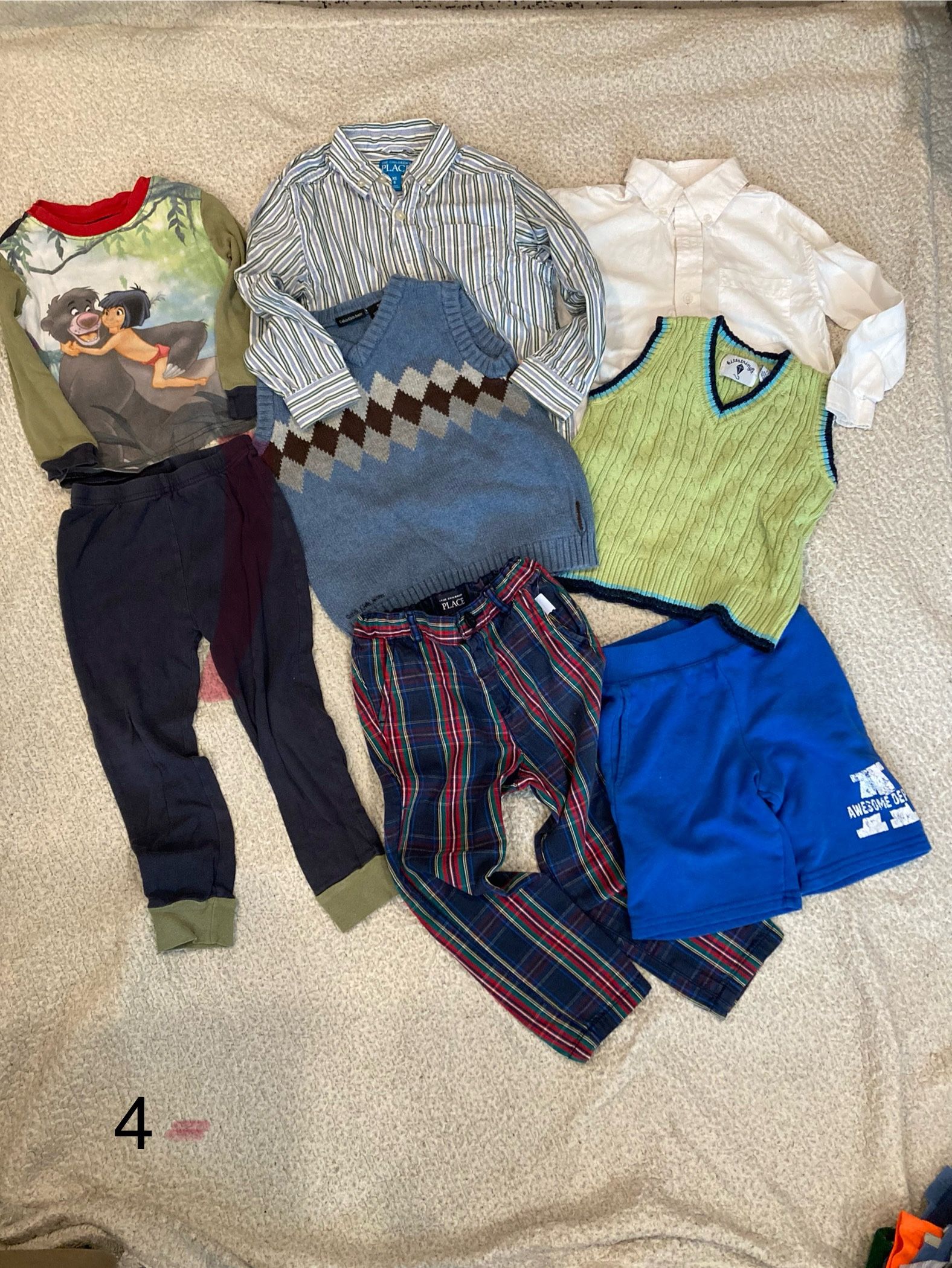 Boys Clothes Size 4