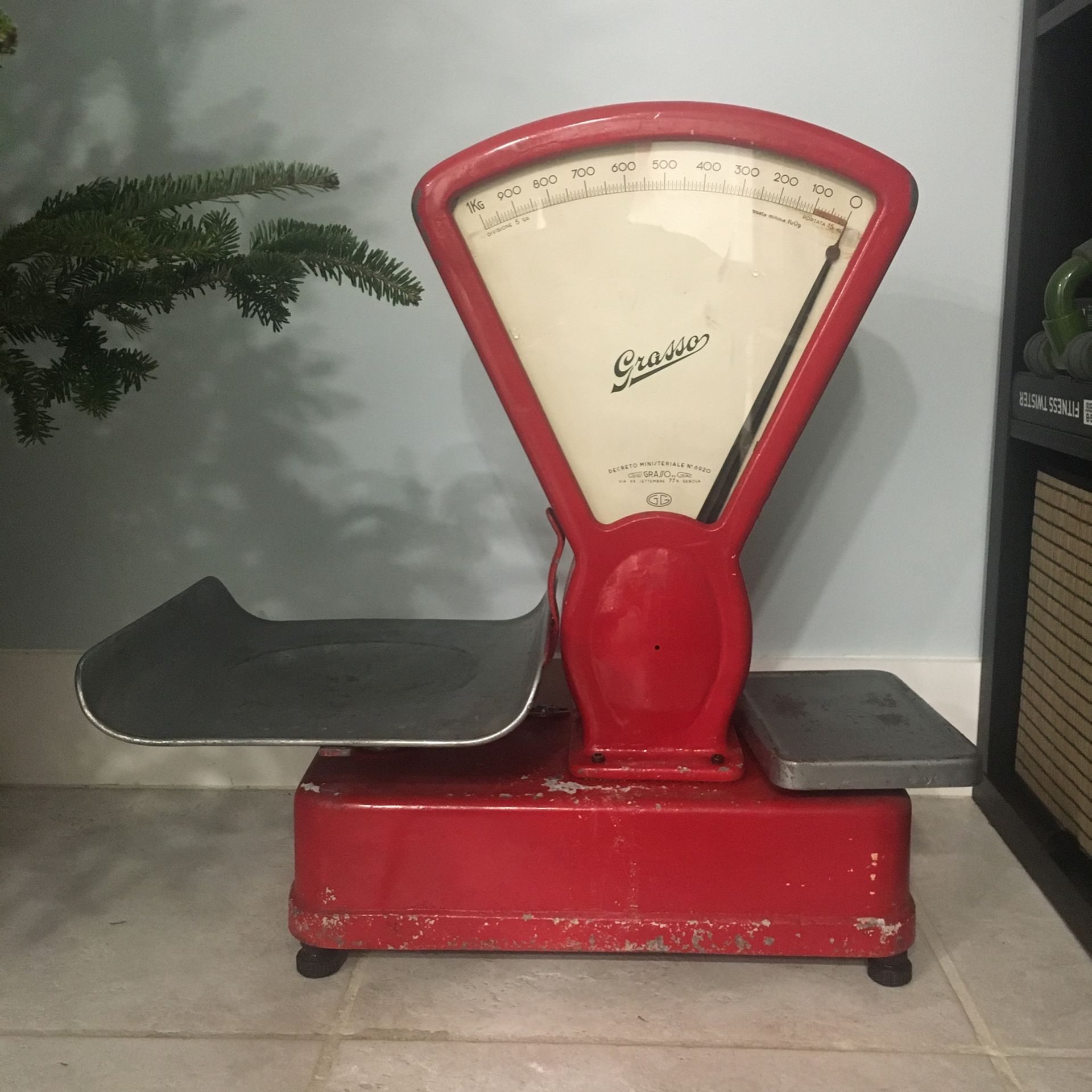 Vintage Grocery Weight