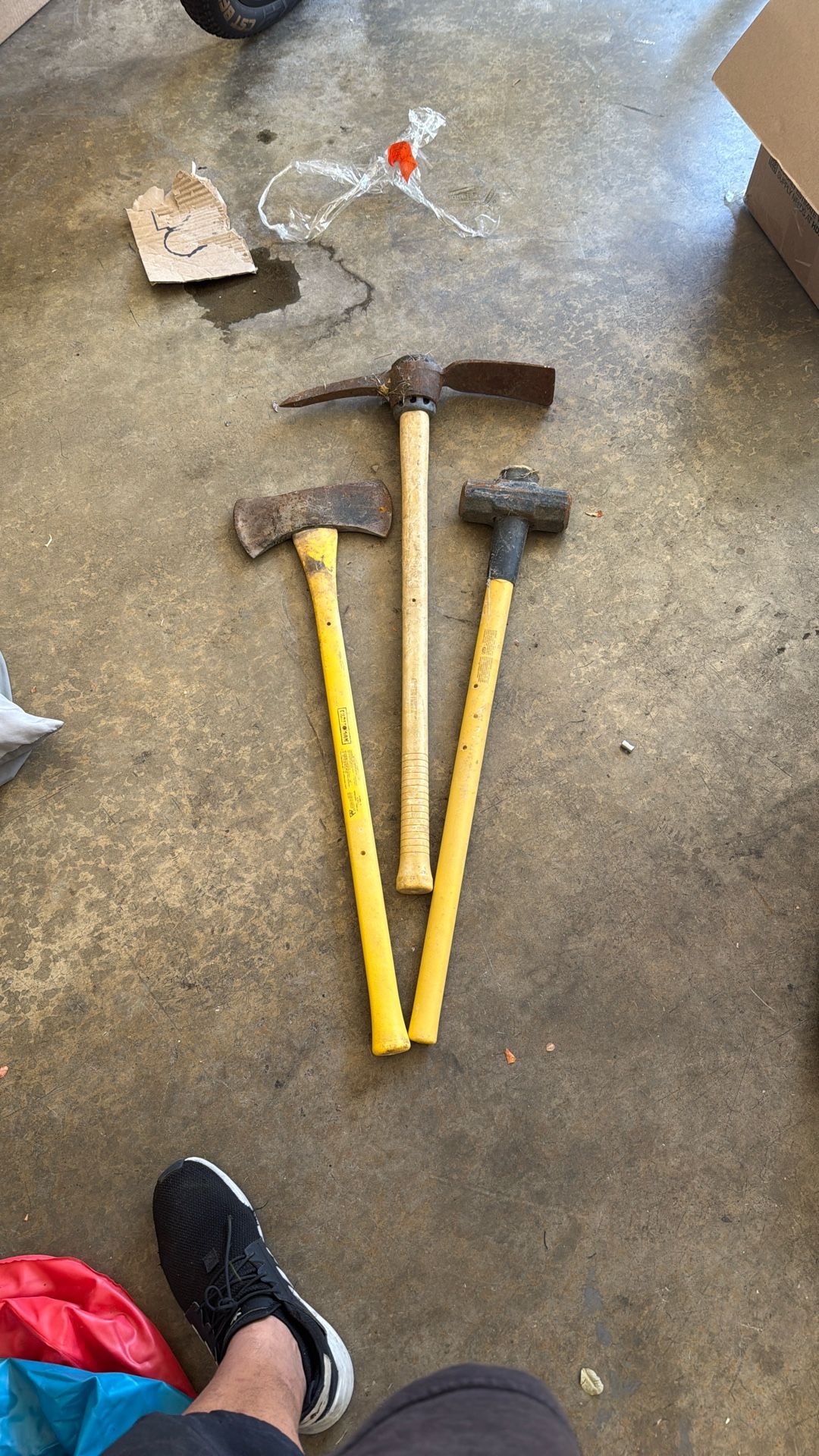 Craftsman Splitter ,craftsman Sledgehammer,ludel Pick