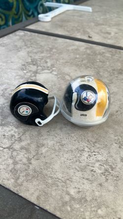 Pittsburgh Steelers vintage nfl gumball machine football helmet