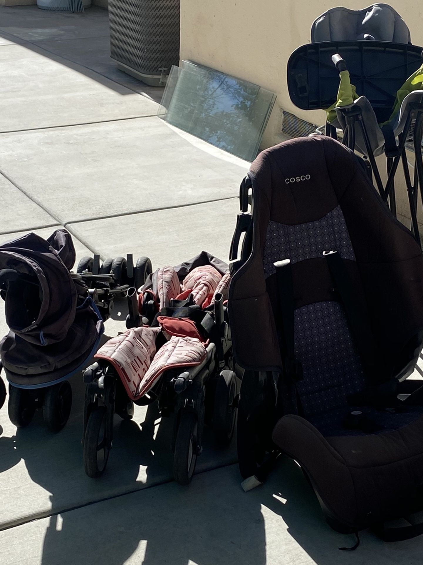 Stroller And Kids Chair