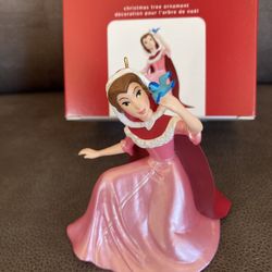 Hallmark Ornament Disney Belle Something There Beauty $ The Beast 