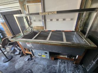Drop in electric cold bar