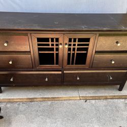 Dresser End Table  King Size Bed