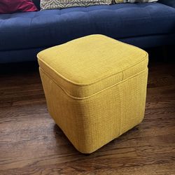 Yellow Ottoman