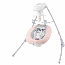 Baby Raccoon Cradle 'N Swing