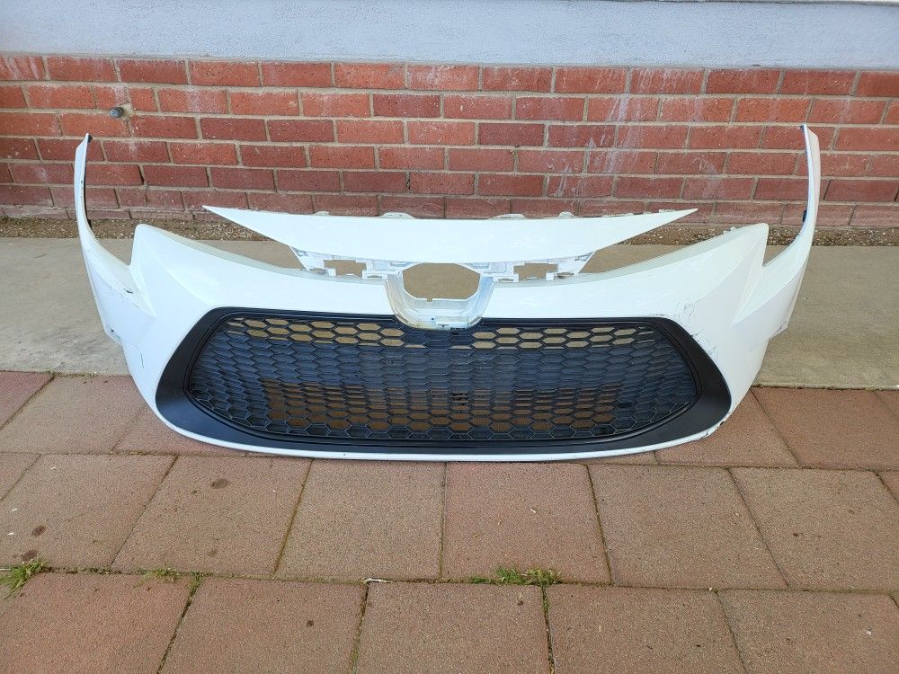 2020 - 2024 Toyota Corolla Front Bumper Cover Oem 