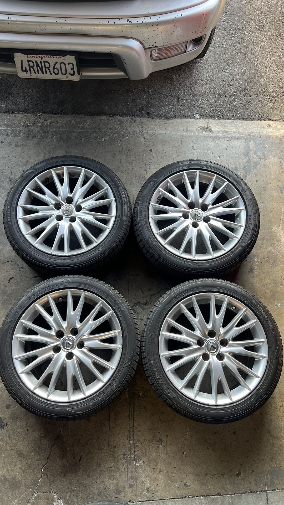 2013 Lexus GS350 GS 350 OEM Wheels 18” Good Tires 5x114.3
