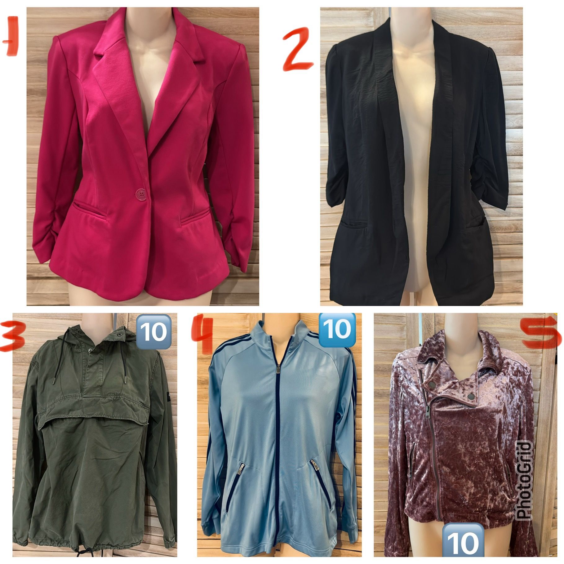 Women's Jackets Blazers Sizes S-M