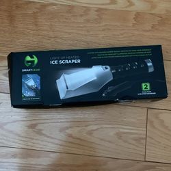 Electric Light Up Heated Ice Scraper For Car Mets Ice In Seconds 