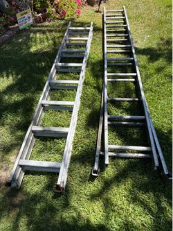 Ext ladders. 16 & 20 foot. Both.