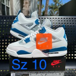 Jordan 4 Military Blue Size 10