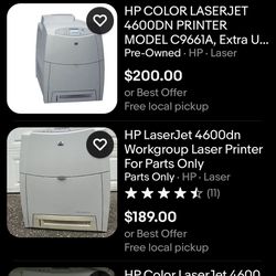 HP LaserJet 4600 Color Laser Printer