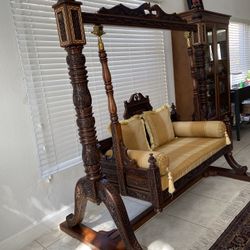 Hand-carved Pakistani/Indian Swing