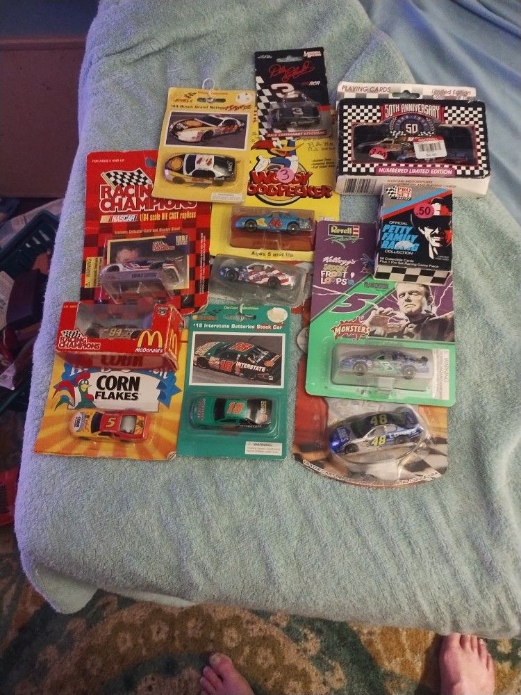 Nascar Die Cast Cars Playing Cards