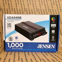 Jensen XDA94RB 1000 Watts 4 Channel Amplifier