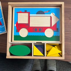 Melissa And Doug Shape Puzzles 
