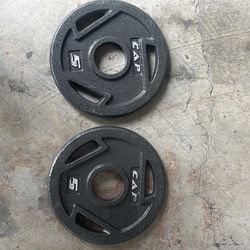 Cap 5 lb Olympic weights
