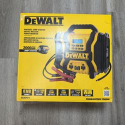 Dewalt Portable Jump Starter 2000Amps