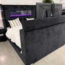 New Bedframe In Box 📦 Buy Now Pay Later $39 Down No Credit Needed