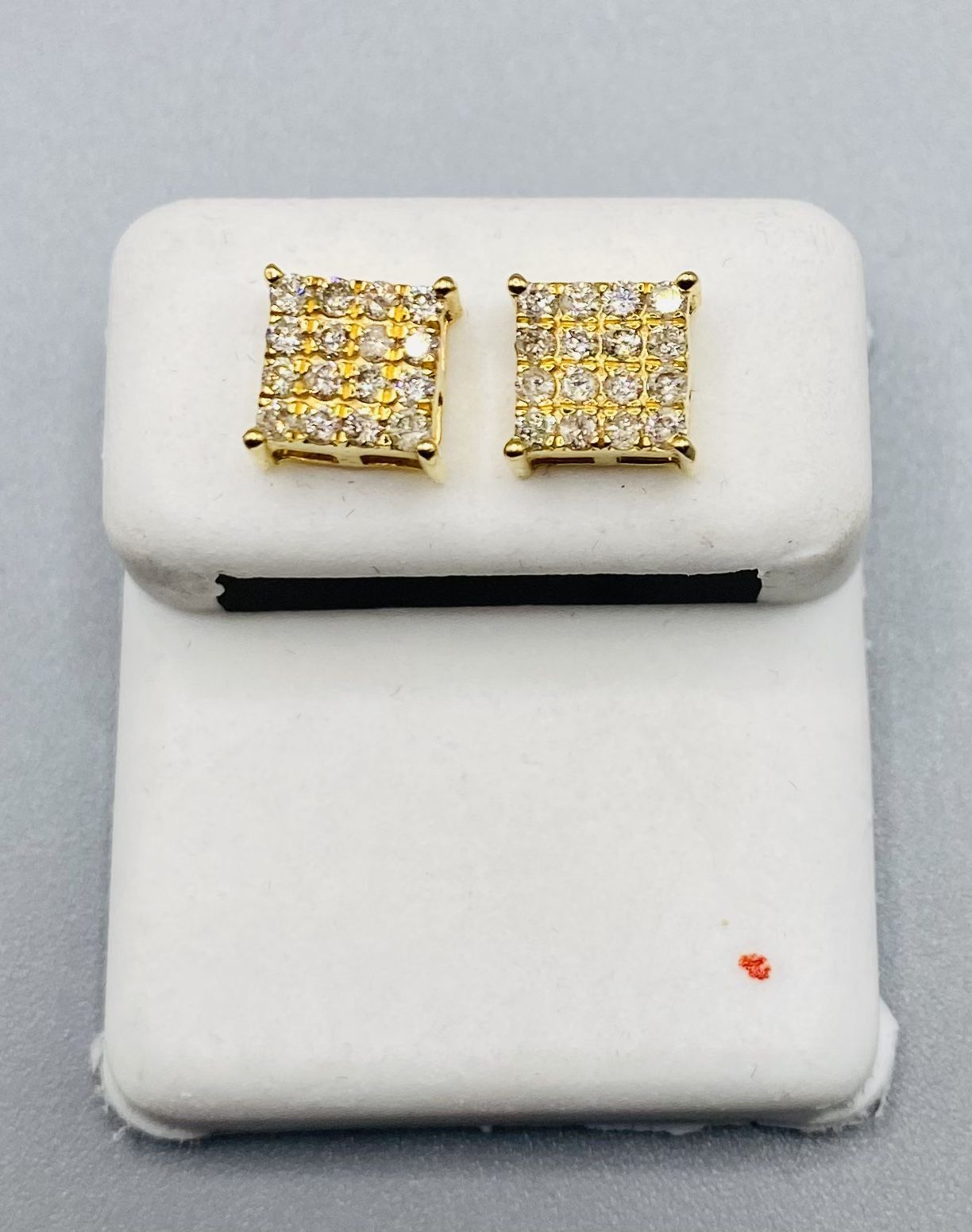 10KT Gold With Diamond Earrings (0.46CTW)