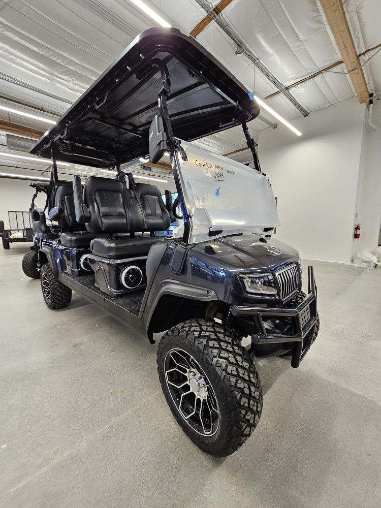 Evolution Maverick 4+2 Lithium Golf Cart